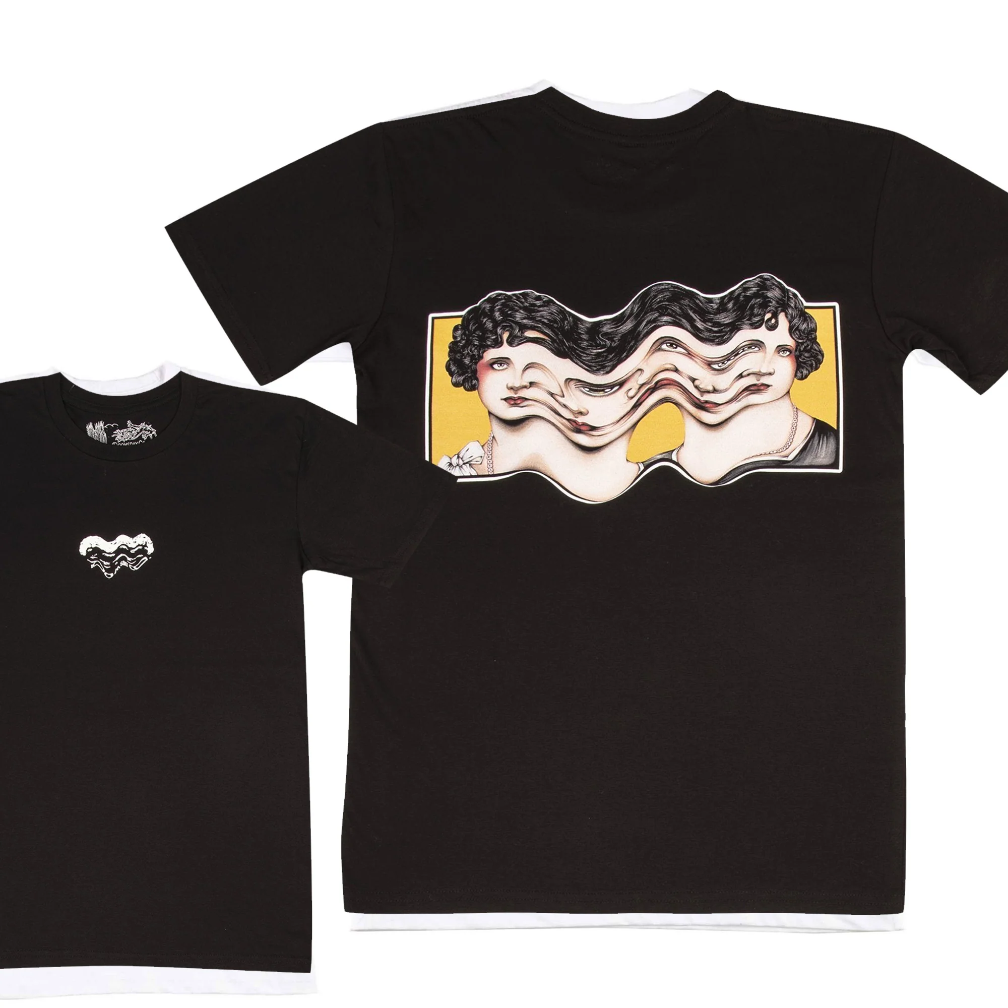 Xerografia Black T-shirt - Image 3