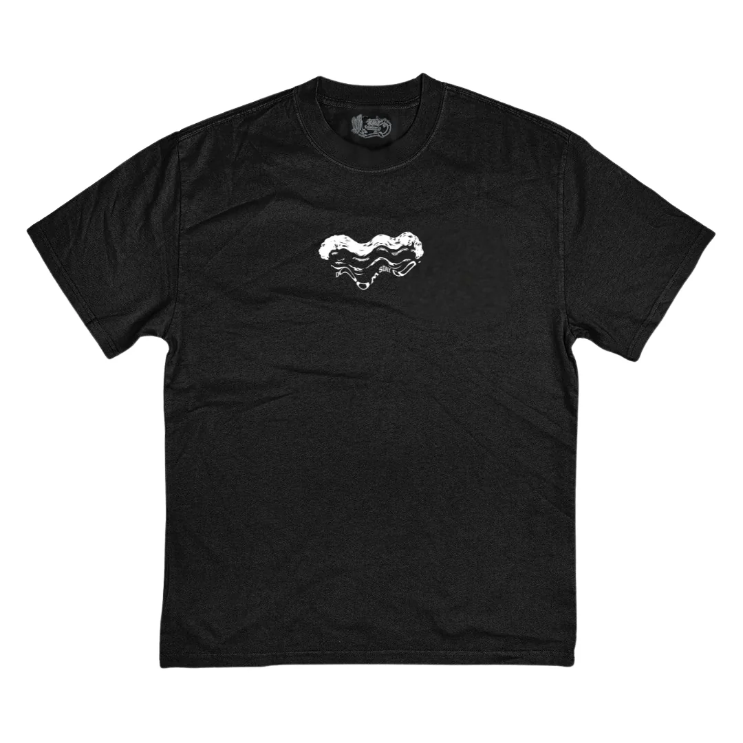 Xerografia Heavy Black T-Shirt - Image 2